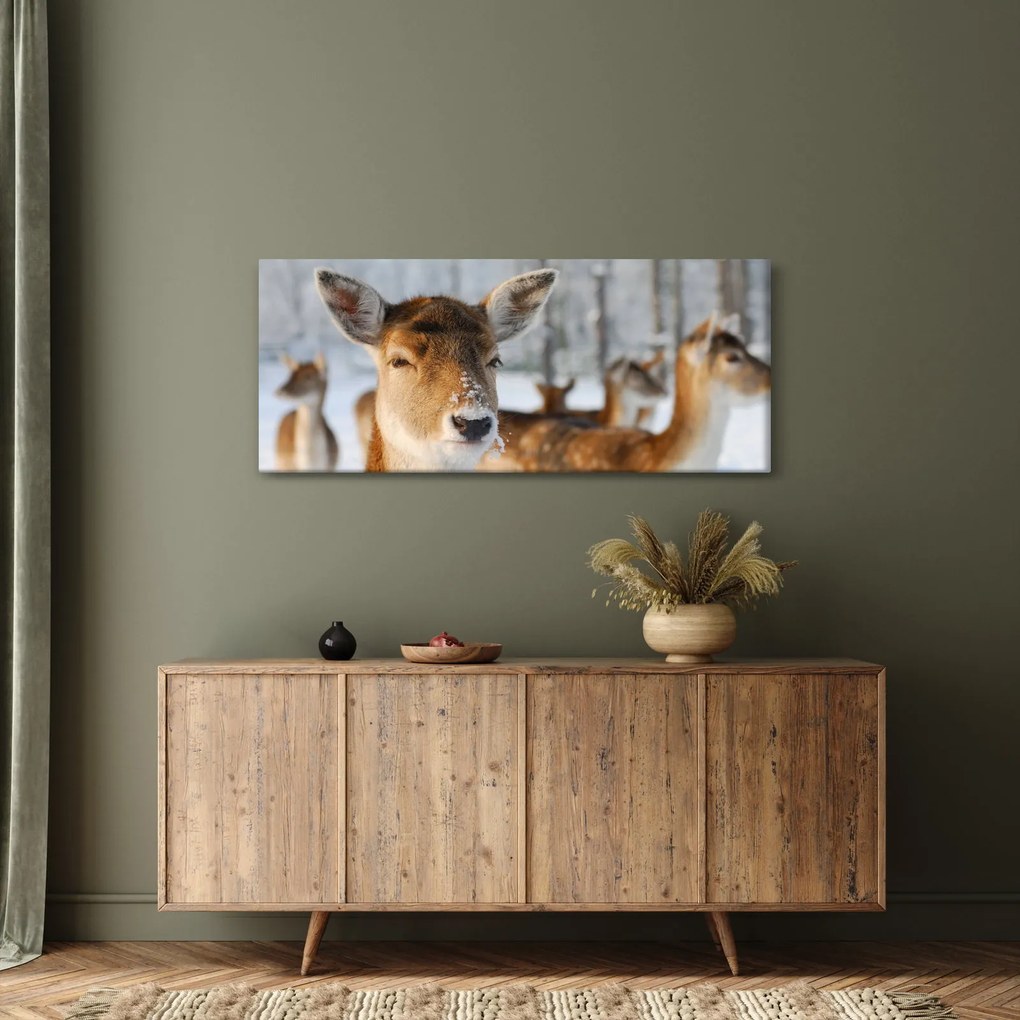 Tablou - Cerbi (120x50 cm)