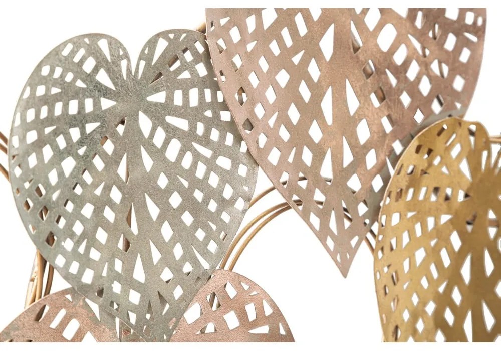Decorațiune de perete din metal 91x40 cm Hearts – Mauro Ferretti