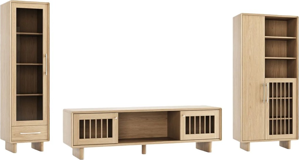 Set lemn masiv living Cooper