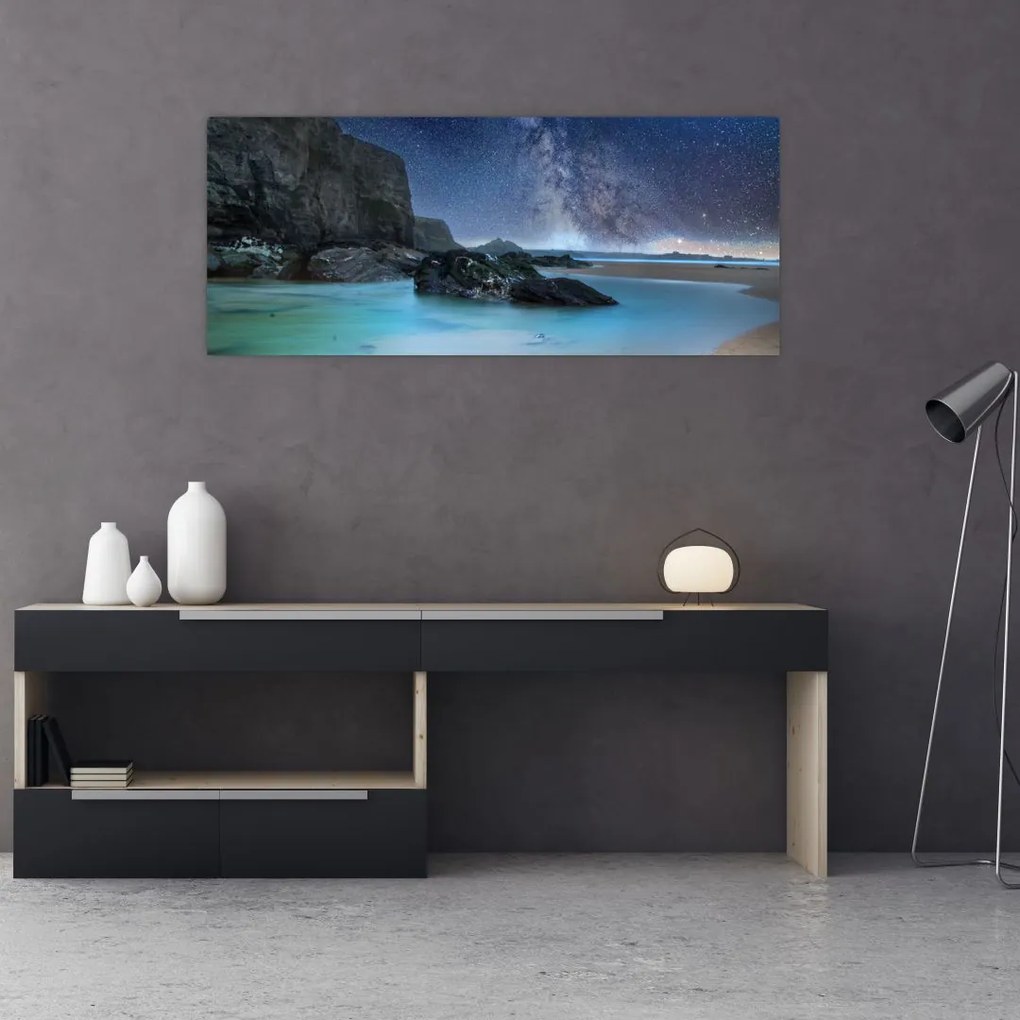 Tablou cu plaja (120x50 cm)