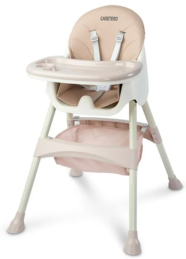 Caretero Scaun 2in1 Bill roz, 63 x 75 x 92 cm