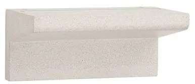 Aplica LED din ciment alb pentru exterior IP65 LITA