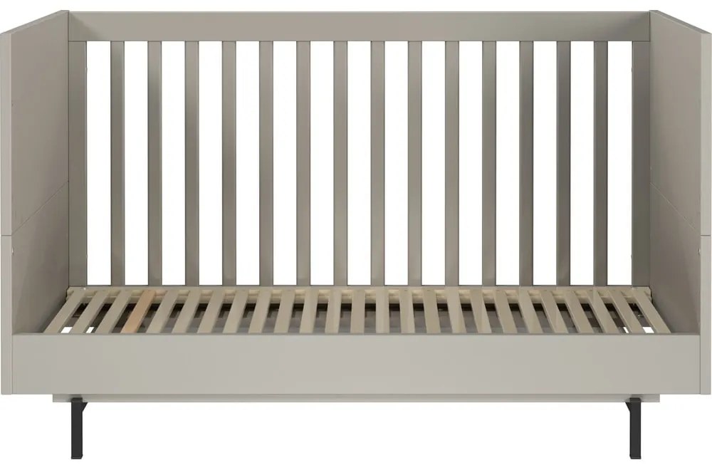 Pat pentru copii gri cu somieră 70x140 cm Tomino – Germania