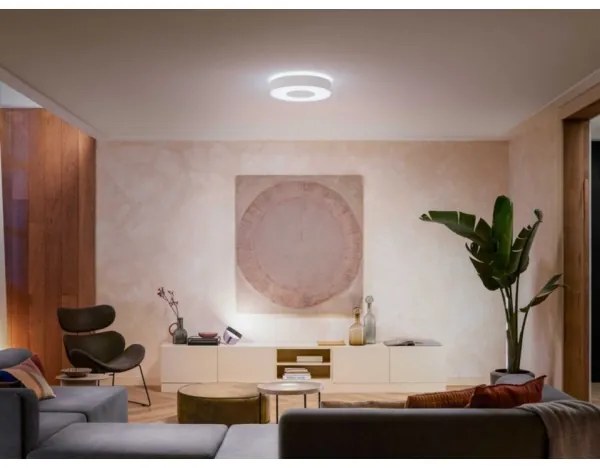 Philips - Plafonieră LED RGB dimmabilă Hue LED/33,5W/230V Ø 381 mm alb