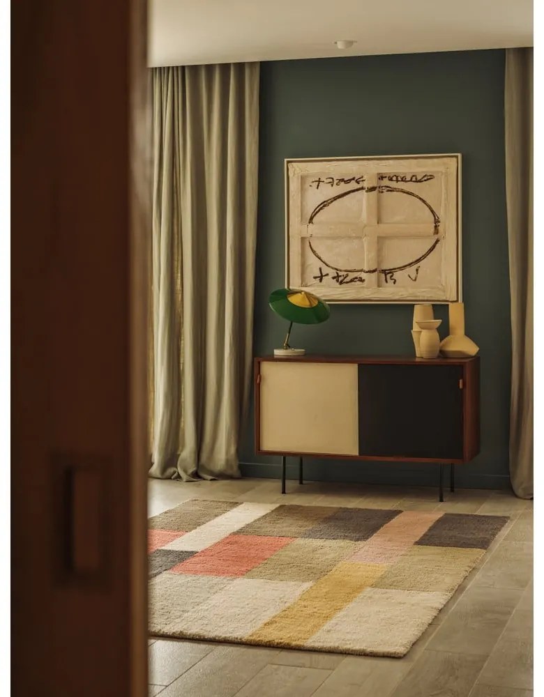 Covor țesut manual din lână 170x240 cm Chroma Pallete – Lorena Canals