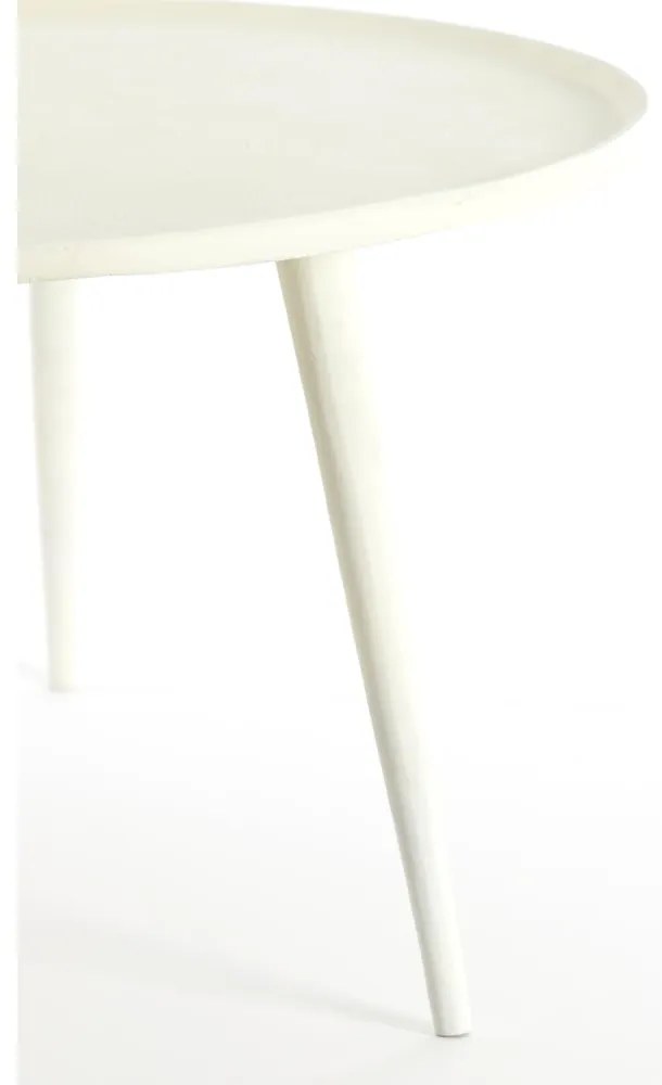 Măsuță auxiliară rotundă din metal ø 59 cm Babina – Light &amp; Living