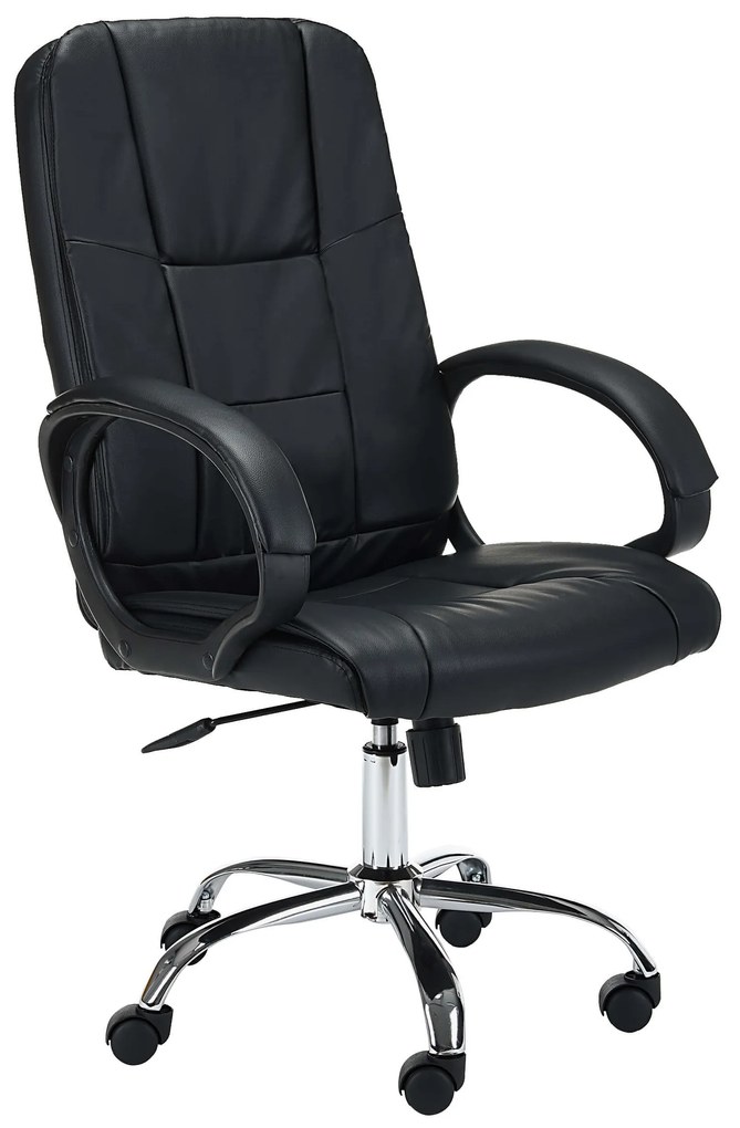 Scaun de birou Faizah (negru). Promo -23%. 1071139