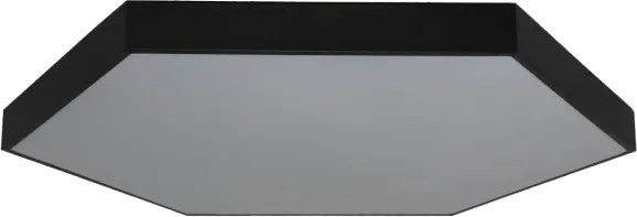 Plafonieră LED, 240 W, 230 V, 3000/4000/6500 K, Ø 120 cm, negru