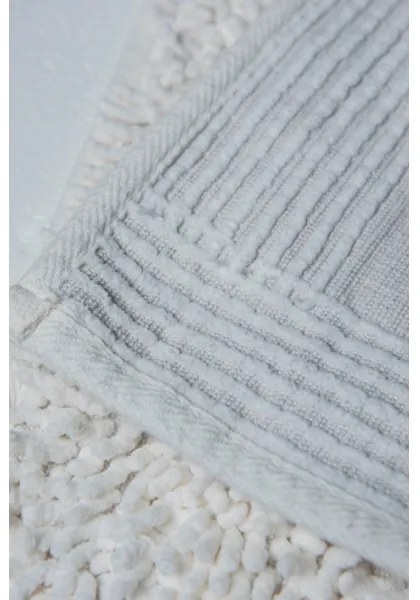 SET 2x covoraș pentru baie STONE 60/100 cm alb