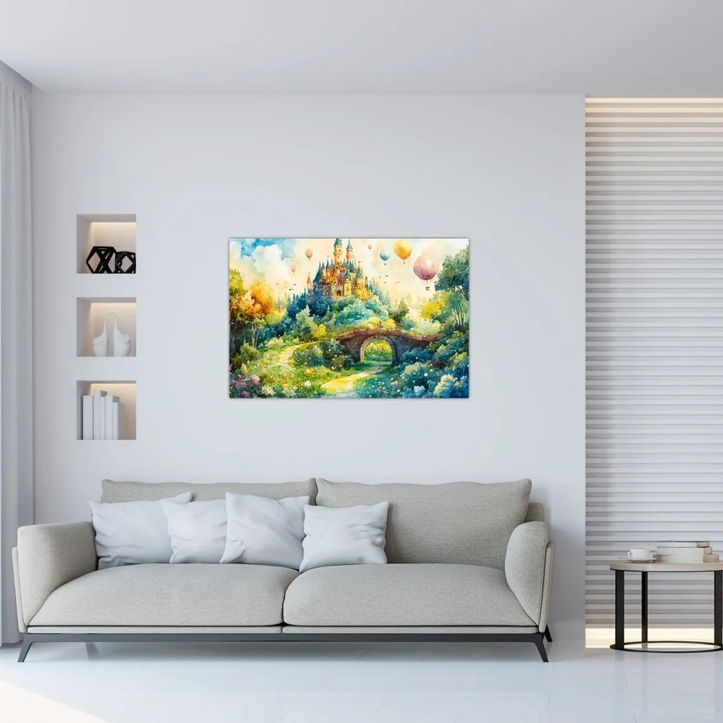 Tablou - Castel de Poveste (90x60 cm)