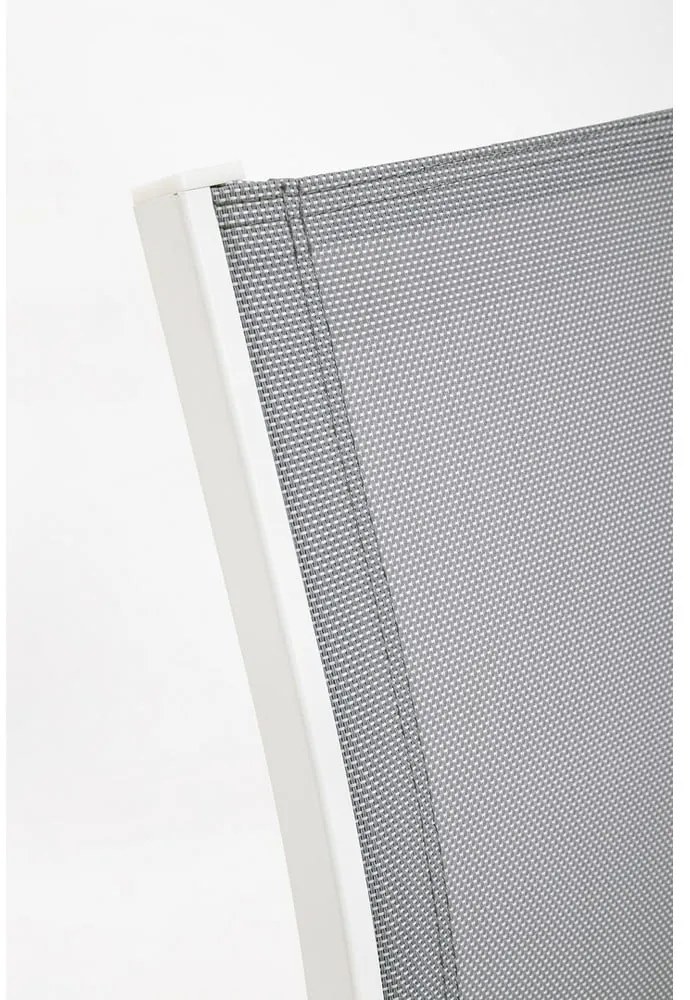 Set mobilier de grădină alb din aluminiu pentru 4 persoane Kallen – Bizzotto