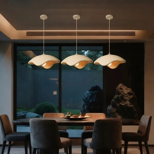 BRILAGI - Lustră pe cablu WABI SABI 1xE27/60W/230V Ø 40 cm albă