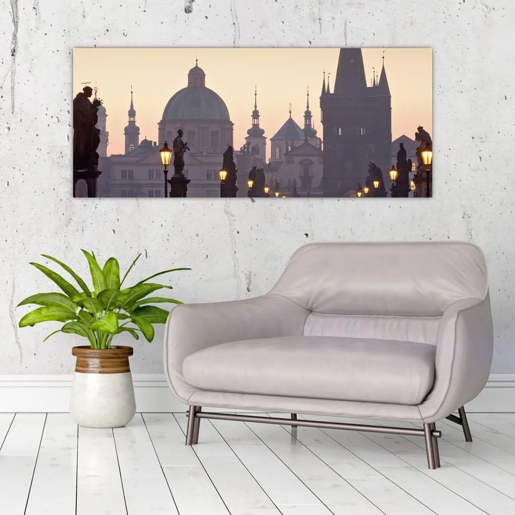 Tablou - Podul Charles (120x50 cm)