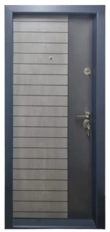 Usa metalica de apartament cu izolatie si vizor Novo Doors First Class NDS03, Deschidere Stanga Dreapta, Dimensiune 200X88 cm, Tabla 12 mm, Kit