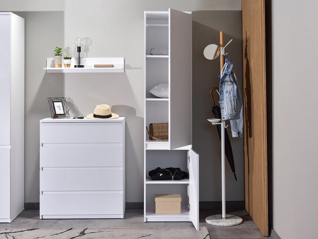 Dulap cu rafturi Lehendakari LI02 (alb). 1137225