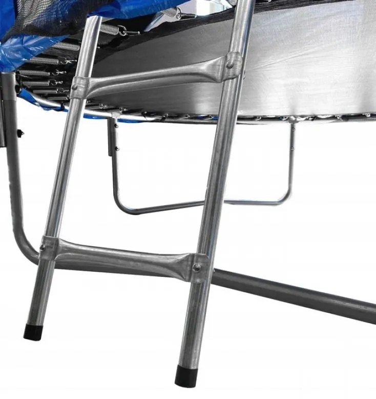 Trambulină de grădină 305 cm + plasă de protecție + trepte