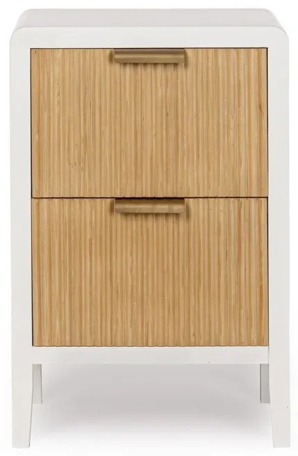 Dulap cu doua sertare, alb, 40x30x60 cm, Charley, Yes