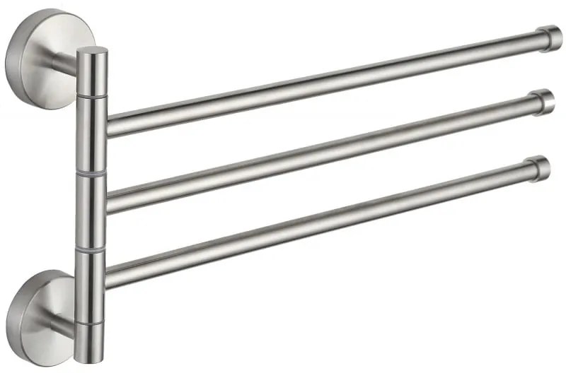 Mexen cuier rotativ triplu pentru prosop, crom - 7039243-00