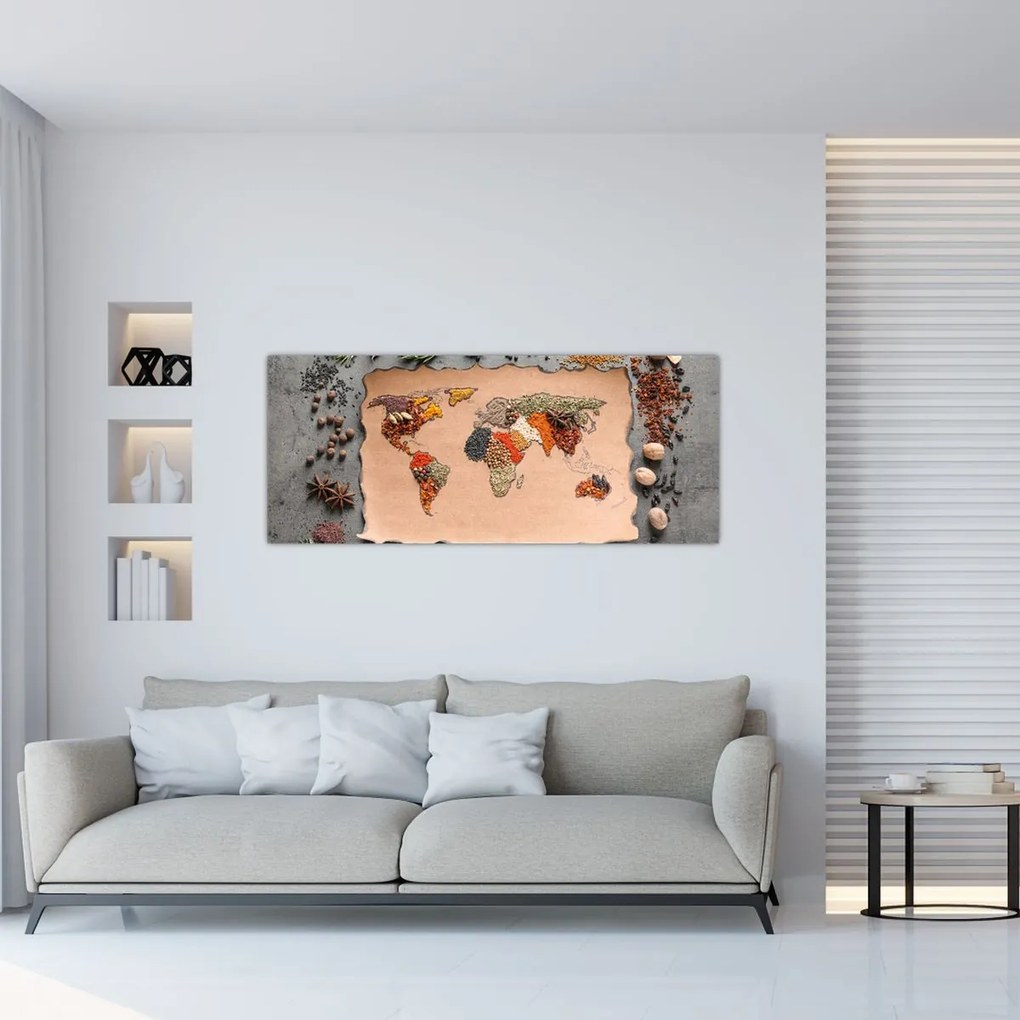 Tablou - Rădăcinile lumii (120x50 cm)