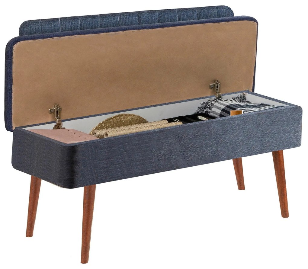 Taburet Banca Bucatarie  Bank Bench, Stejar, 110 x 85 x 36 cm