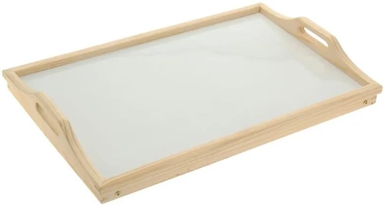 Tavă de servit la pat din lemn Orion 50 x 30 cm