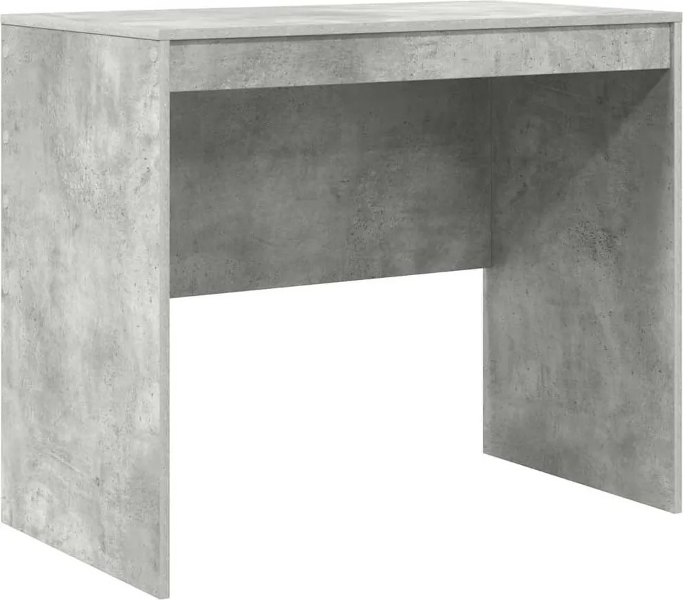 vidaXL Birou Gri din beton 90 x 50 x 76 cm