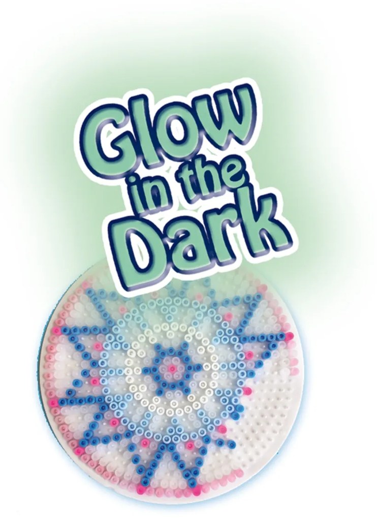 Set creativ Beedz - Margele de calcat Capcana de vise Glow in the Dark