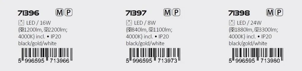 Plafoniera LED moderna Demir 8W