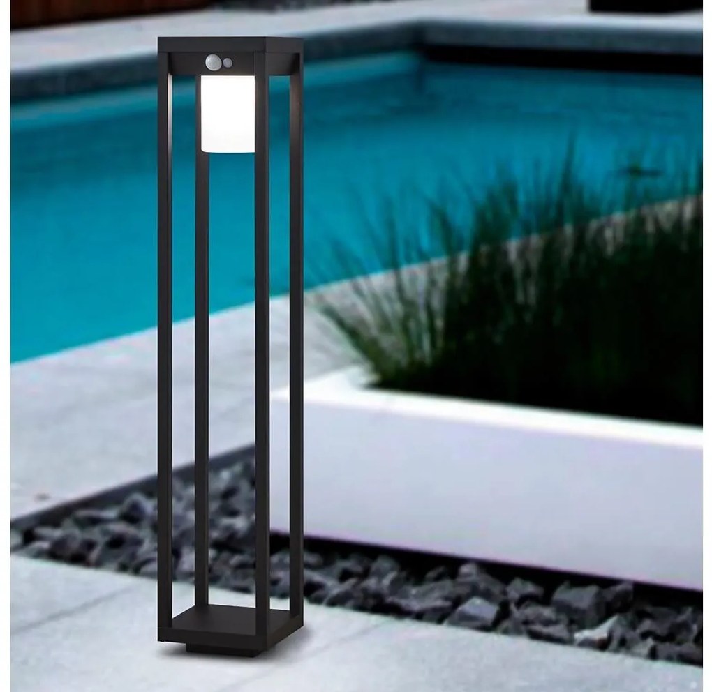 Lampă LED solară cu senzor Eglo 900805 MARTANO LED/3,7W/3,7V 2000 mAh IP44