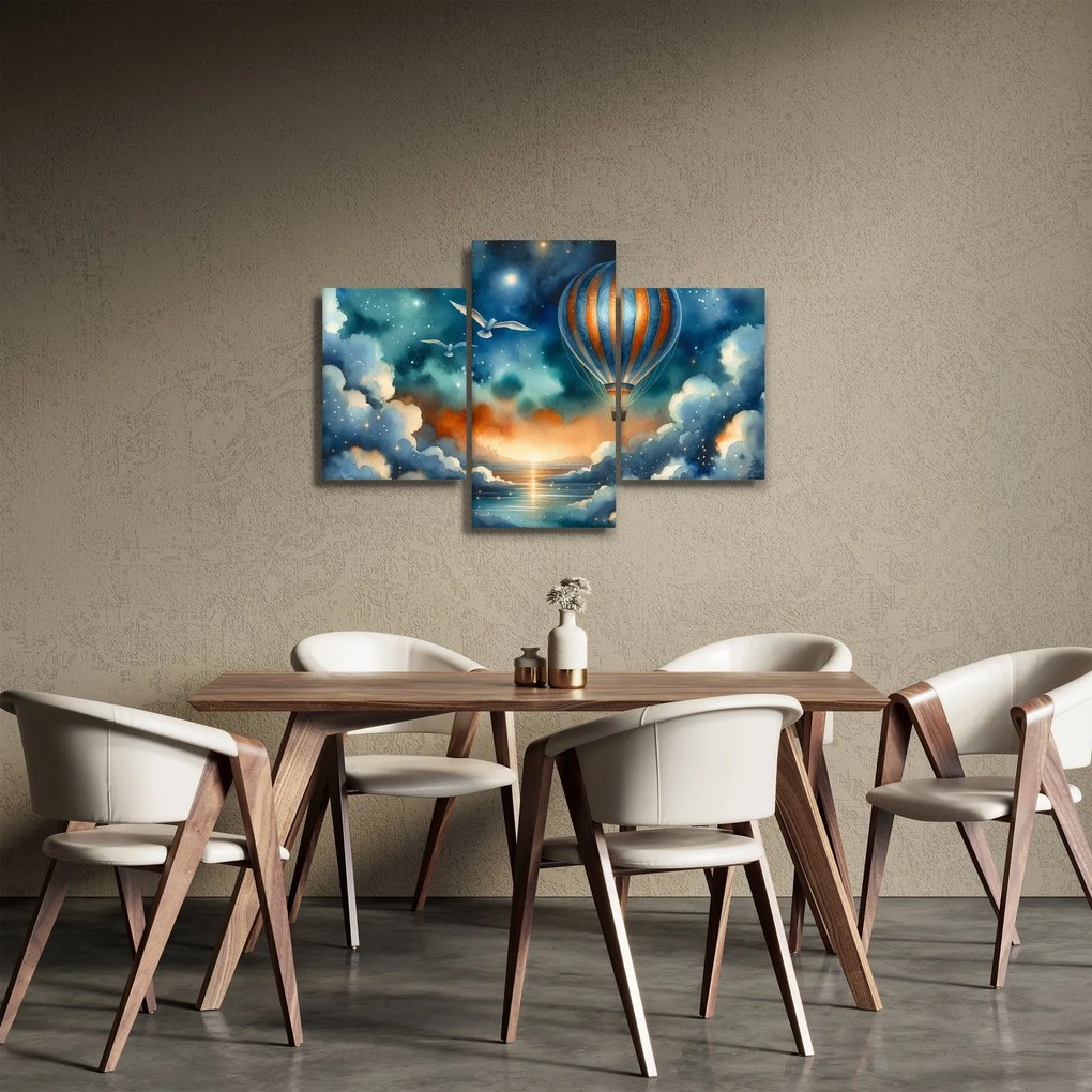 Tablou - Zbor sub cerul nopții (90x60 cm)