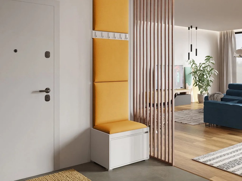 Mobilier pentru hol Leon 60 VII (Alb) (Manila 32). 1060672