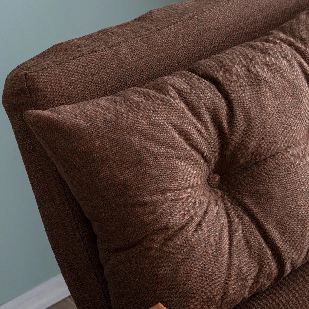 Fotoliu Sando Single Light Brown