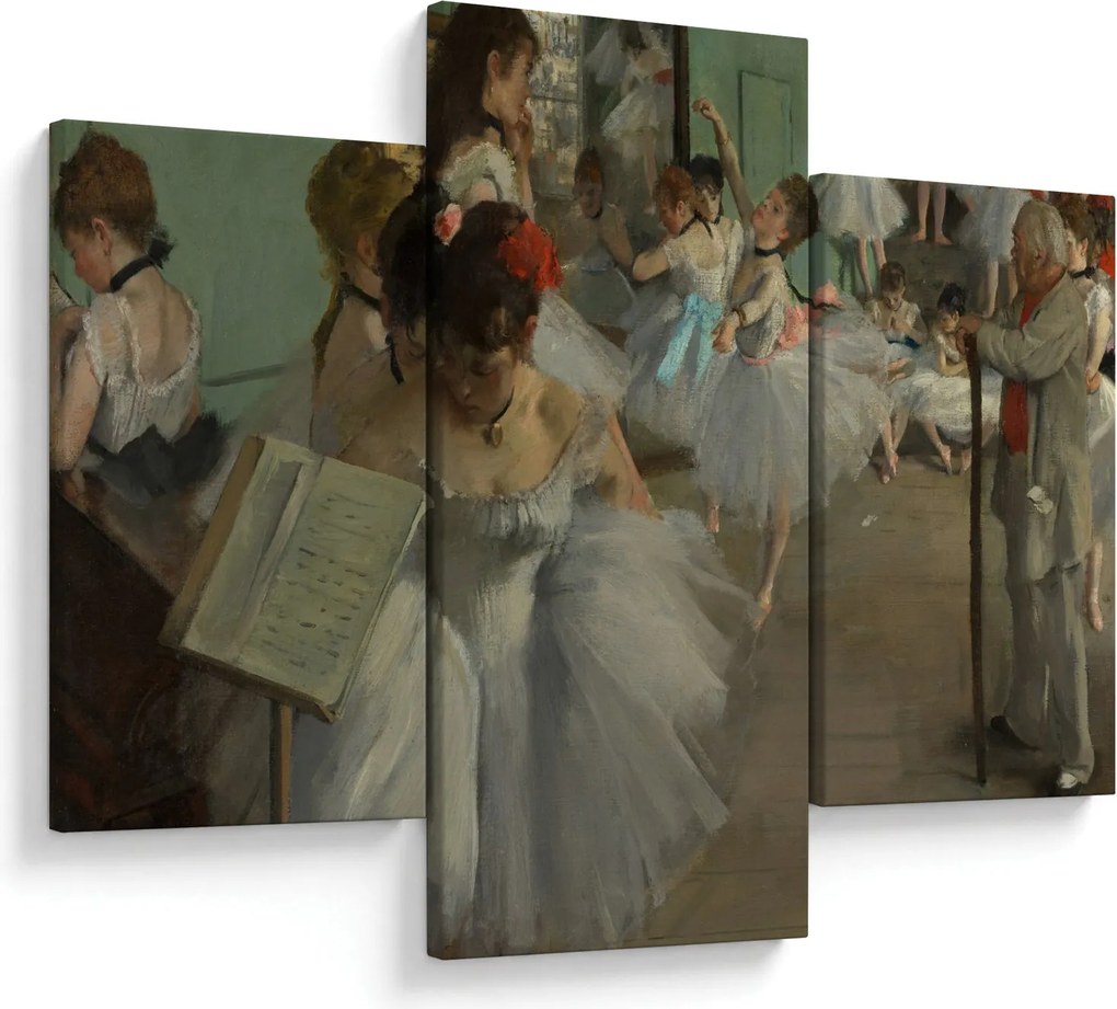 Tablou - Edgar Degas, The Dance Class, reproducere (90x60 cm)