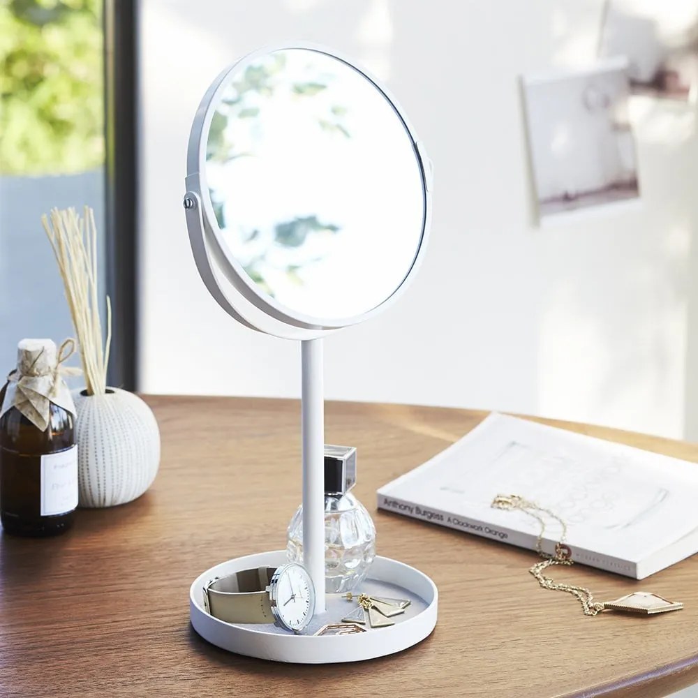 Oglindă cosmetică ø 17,5 cm Tower – YAMAZAKI