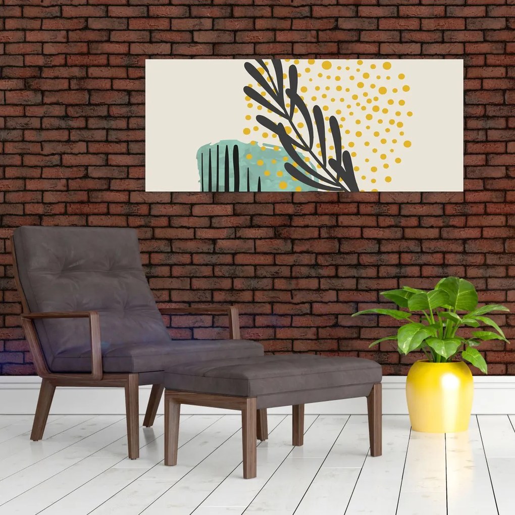 Tablou - Foi de rezumat N⁰3 (120x50 cm)