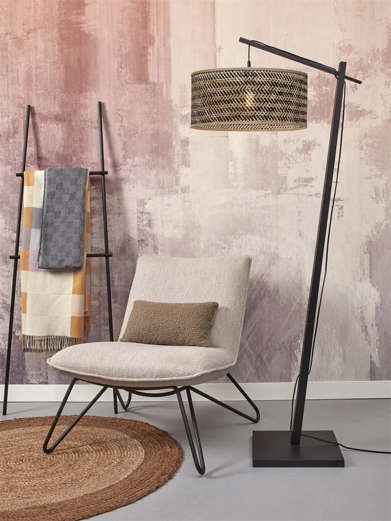 Lampadar eco din bambus Java L bl/50x22, bl/nat