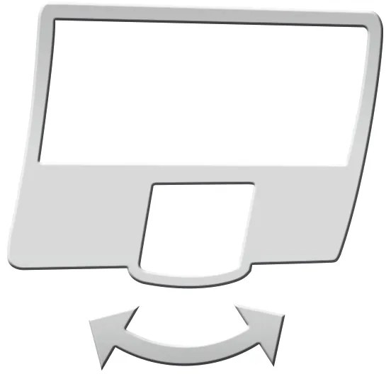 Steinel 012076 - Corp de iluminat perete exterior senzor XLED curved LED/10,5W/230V