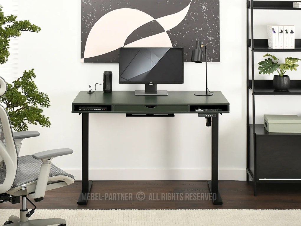 Masă PC Osto 120 (verde + negru). Promo -15%. 1109833