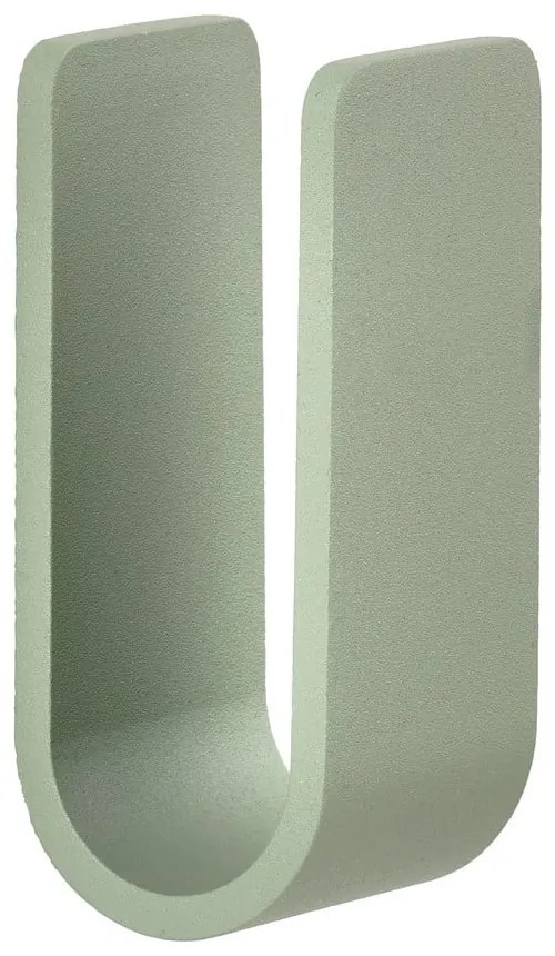 Cârlig verde prăfuit de montat pe perete din metal Ume – Zone