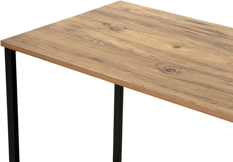 Birou cu aspect de lemn de pin 60x240 cm Twin – Kalune Design