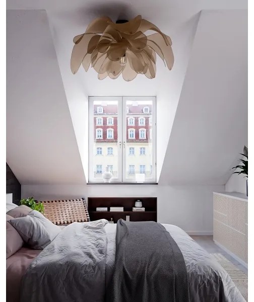 ByRydens 4202430-5507 - Plafonieră LOU LOU, 1xE27/8W/230V, bej