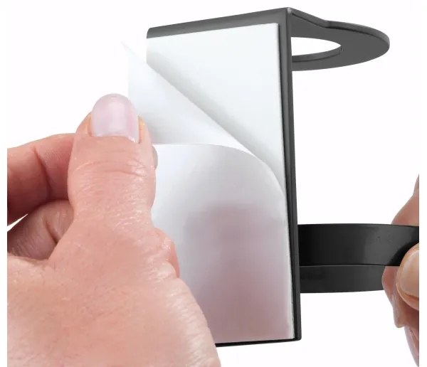 WENKO 54657100 - Dozator de săpun WOYA, 250 ml, negru