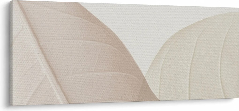 Tablou - Frunze texturate (120x50 cm)
