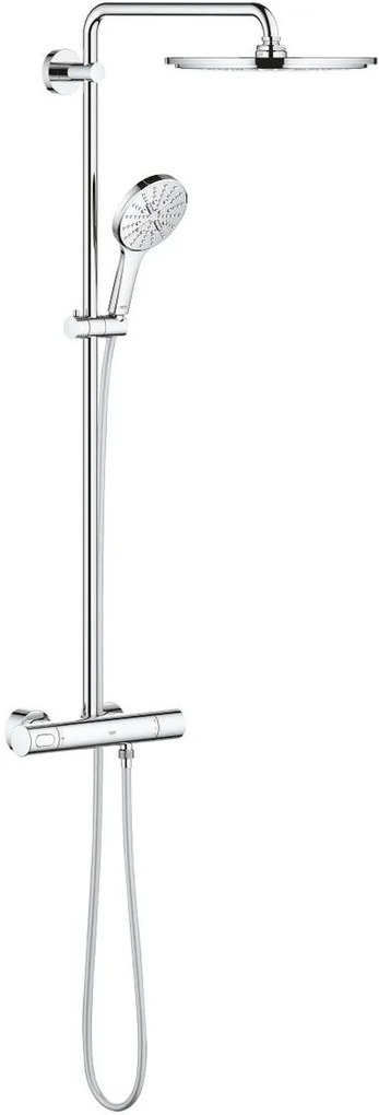 Grohe Rainshower set de dus perete cu termostat da StarLight Chrome 27968001