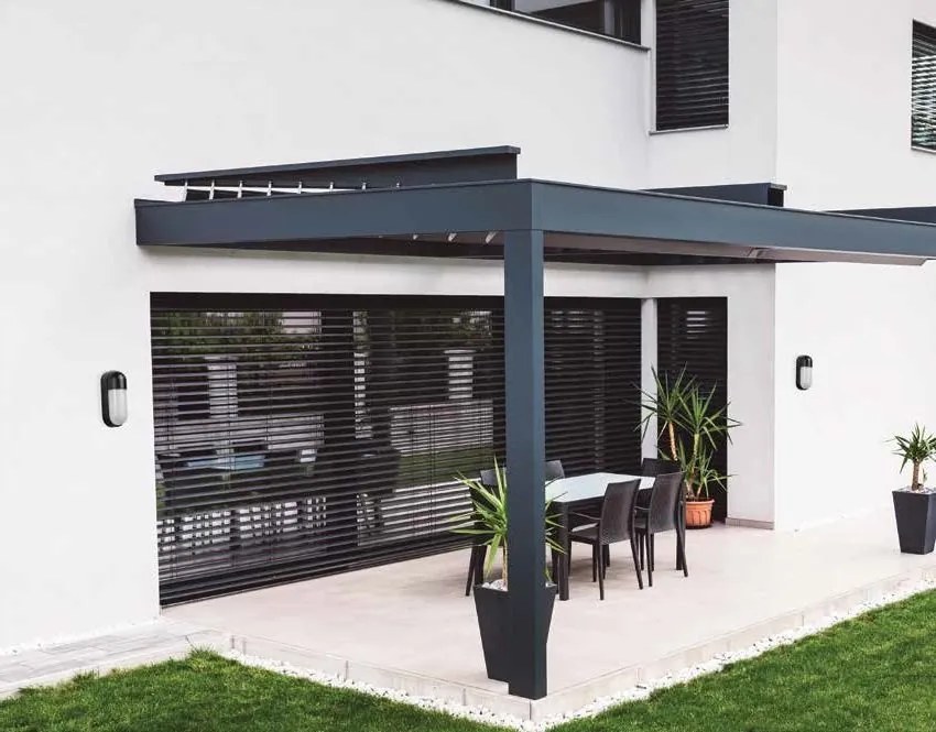 Aplica LED iluminat exterior moden IP54 Veriko