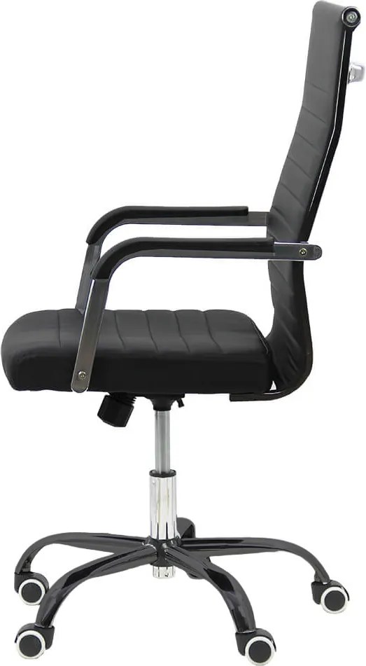 RESIGILAT - Scaune birou din piele ecologica si sistem balans OFF 319 negru