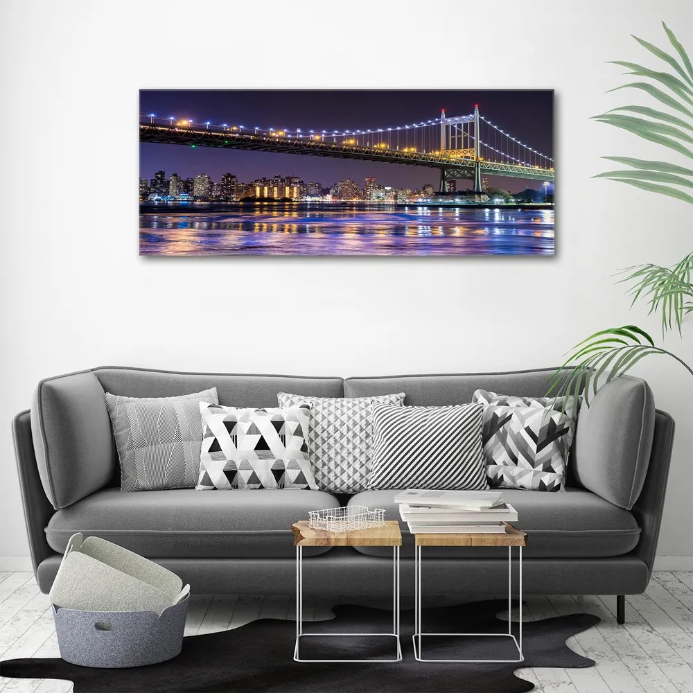 Tablou canvas Podul în new york city