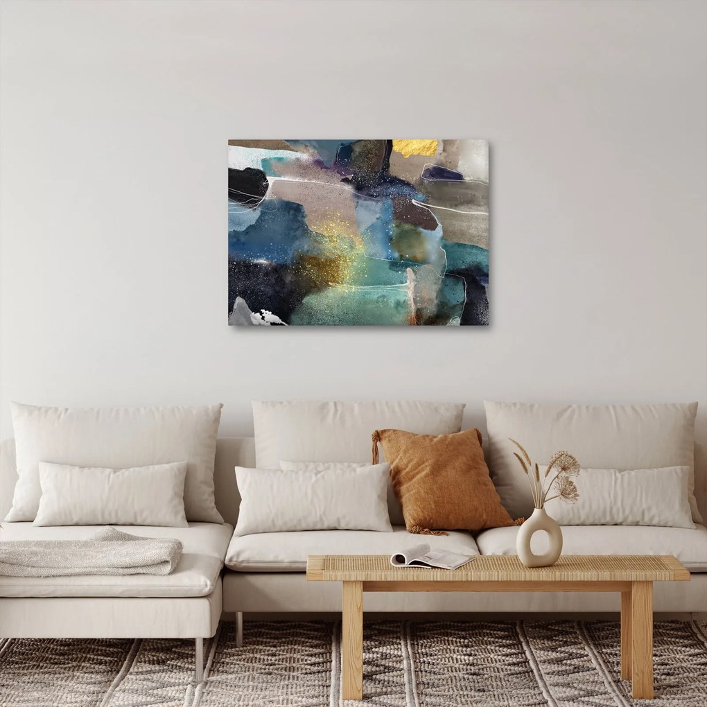 Tablou - Abstract acuarelă (70x50 cm)
