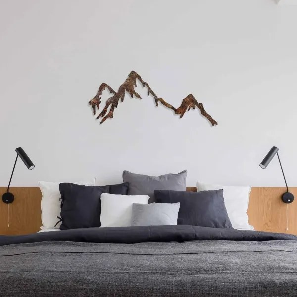 Decorațiune de perete 45x70 cm metal munte