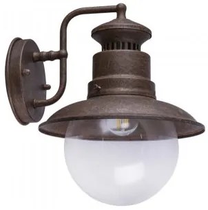 Aplica exterior 1 bec E27 Sella 3272R Globo